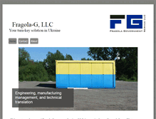 Tablet Screenshot of fragola-g.com